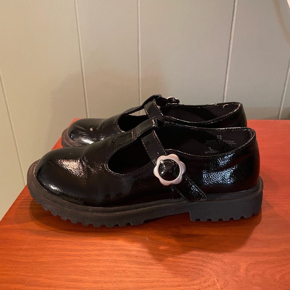 Girls Patent Mary Jane Sz 13
